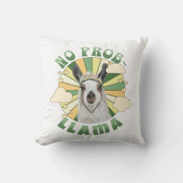 Cojín Decorativo No prob-llama boho llama