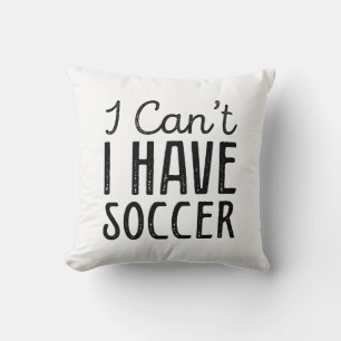 Cojín Decorativo No Puedo Tener Fútbol