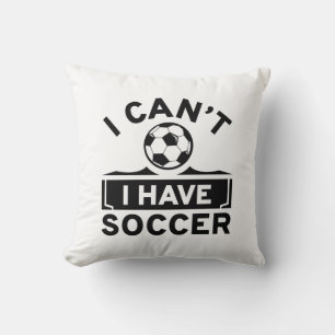 Cojín Decorativo No Puedo Tengo Fútbol