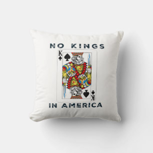 Cojín Decorativo No Reyes En América Nosotros El Pueblo Creación Po