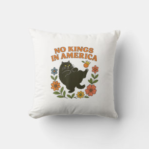 Cojín Decorativo No Reyes En América Nosotros El Pueblo Retro Para 