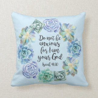 Cojín Decorativo "No sea" Succulent ansioso