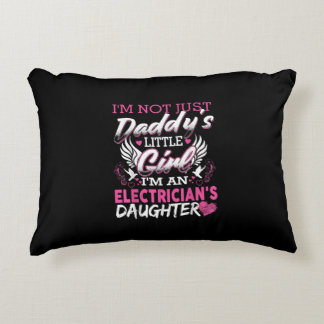 Cojín Decorativo No solo papi pequeña chica, soy un regalo de elect