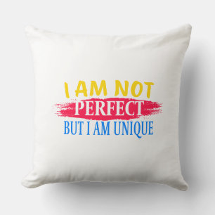 Cojín Decorativo No soy perfecto, pero soy único