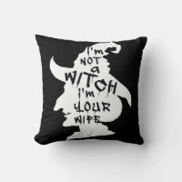 No Soy Una Bruja Soy Tu Esposa Halloween Divertido