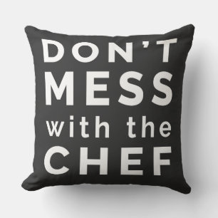 Cojín Decorativo No te metas con el chef