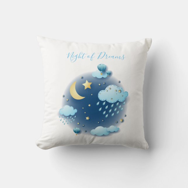 Cojín Decorativo Noche de sueños (Anverso)
