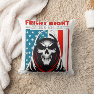 Cojín Decorativo Noche de terror norteamericano