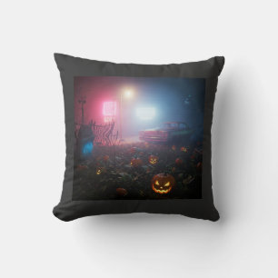 Cojín Decorativo Noche espeluznante de Halloween