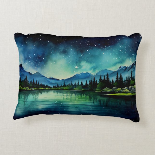 Cojín Decorativo Noche estrellada (Reverso)