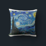 Cojín Decorativo Noche estrellada 1889 de Vincent van Gogh<br><div class="desc">Vincent Willem van Gogh (neerlandés: [ˈvɪ nsɛ nt ˈʋ laren ɱ v^^x] (escucha); [nota 1] 30 de marzo de 1853 - 29 de julio de 1890) fue un pintor postimpresionista holandés que se convirtió póstumamente en una de las figuras más famosas e influyentes de la historia del arte occidental. durante...</div>