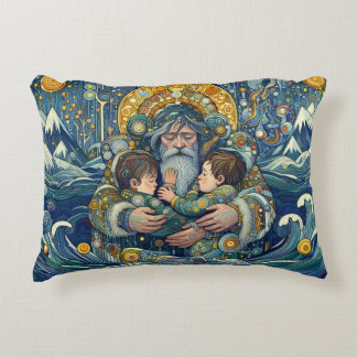 Cojín Decorativo "Noche fría, brazos fuertes" Acento Pillow