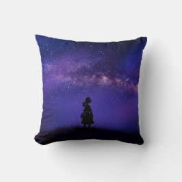 Cojín Decorativo Noche solitaria y estrellada