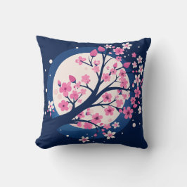 Cojín Decorativo Noches de cerezo en flor