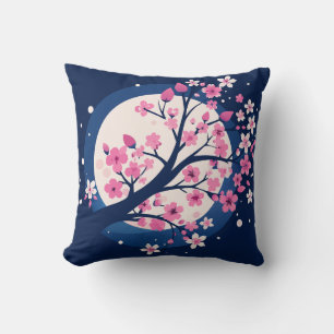 Cojín Decorativo Noches de cerezo en flor