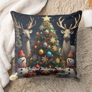 Cojín Decorativo "Noches Felices de Invierno"