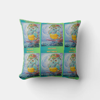 Cojín Decorativo  NOCTURNAL GOSSIPER throw pillow 