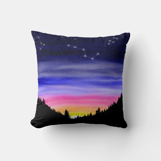 Cojín decorativo nocturno de Diamond (Anverso)