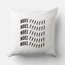 Cojín Decorativo Noel Typography