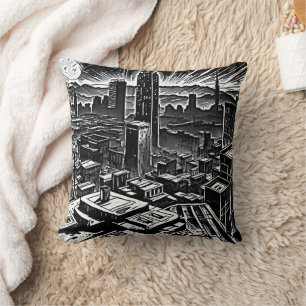 Cojín decorativo Noir Night City - Vibes Retro