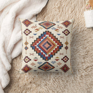 Cojín Decorativo Nómada de confeti del desierto – Tribal marroquí v