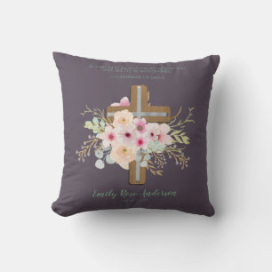 Cojín Decorativo NOMBRAMIENTO Motivacional del Regalo de la Hija