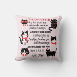 Cojín Decorativo NOMBRAMIENTO Motivacional del Regalo de la Hija