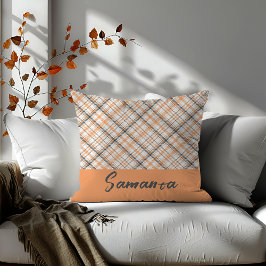 Cojín Decorativo Nombre de beige geométrico vintage