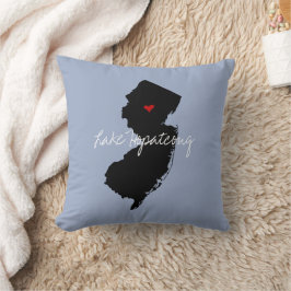 Cojín Decorativo Nombre de ciudad de Nueva Jersey