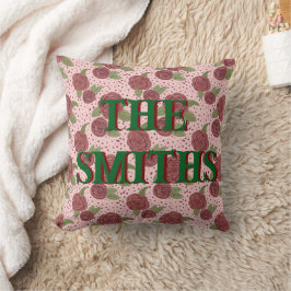 Cojín Decorativo Nombre de la familia Decoración del hogar de Cushi