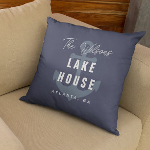 Cojín Decorativo Nombre de la familia Personalizado de la casa del 