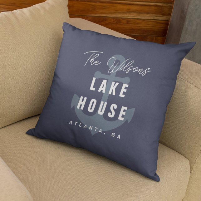 Cojín Decorativo Nombre de la familia Personalizado de la casa del  (Subido por el creador)