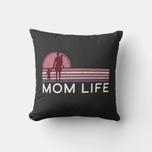 Cojín Decorativo Nombre de la vida de la madre en el día de la madr