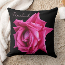 Nombre de personalizable Rachel bonito rosa rosa r