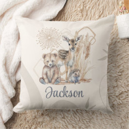 Cojín Decorativo Nombre del bebé personalizado Género neutro del os