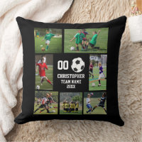 Nombre del equipo de collage de fotos de fútbol