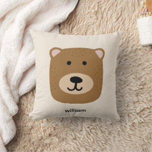 Cojín Decorativo Nombre del oso marrón
