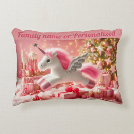 Cojín Decorativo Nombre familiar o Navidades unicor personalizados