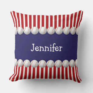 Cojín Decorativo Nombre personalizable Bandera de Estados Unidos Bé