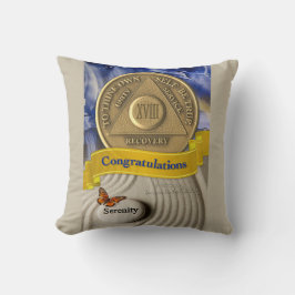 Cojín Decorativo NOMBRE PERSONALIZADO 18 Aniversario Serenidad