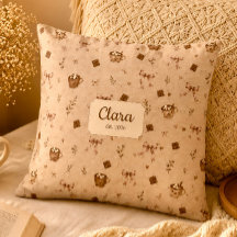 Nombre personalizado Cozy Cocoa Chocolate Caliente