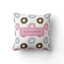 Nombre personalizado Cute Donuts Pastel Sweet Toot