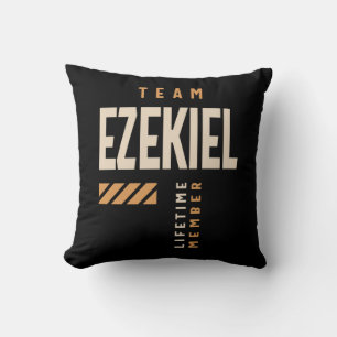 Cojín Decorativo Nombre Personalizado Ezekiel - Divertido Ezekiel