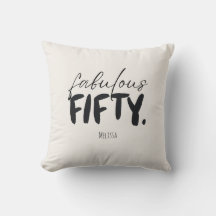 Nombre personalizado Fabuloso Cincuenta Beige Negr