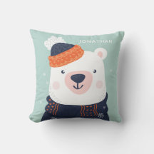 Nombre personalizado Invierno Los animales tiran a