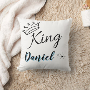 Cojín Decorativo Nombre personalizado King Throw Minimalista mode