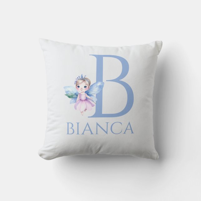 Cojín Decorativo Nombre personalizado Mi pequeña hada (Anverso)