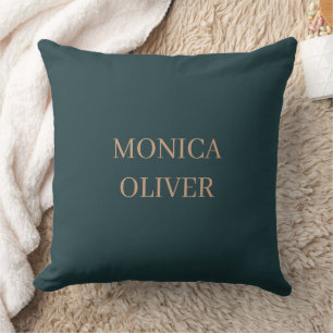 Cojín Decorativo Nombre personalizado moderno profesional minimalis