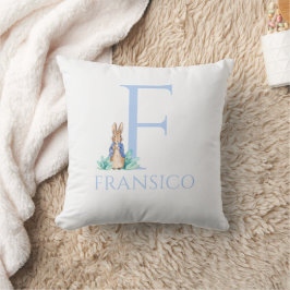 Cojín Decorativo Nombre personalizado Peter the Rabbit