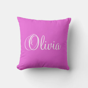 Cojín Decorativo Nombre personalizado Princesa Olivia Pillow